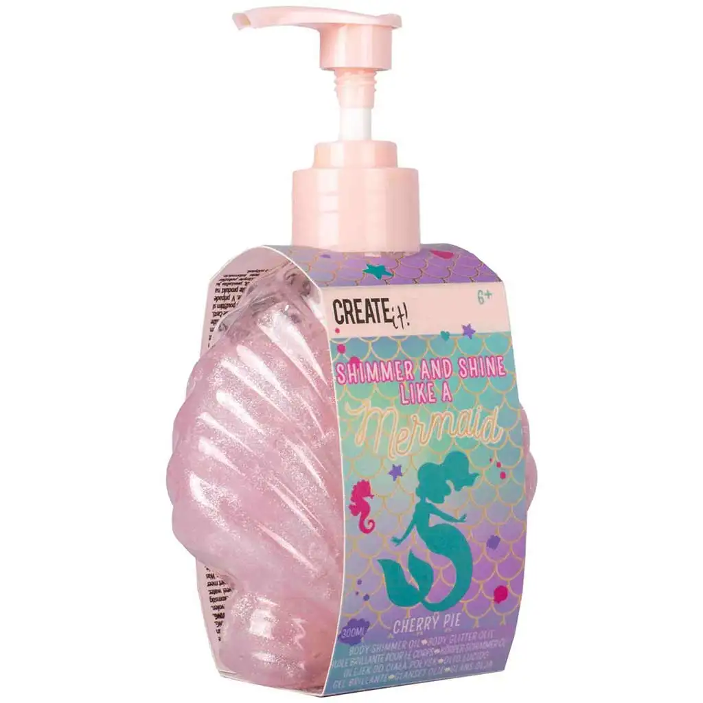 Canenco: Create It! Glitzerndes Meerjungfrauen-Körpergel in zwei Varianten, 1 Stück kép 3