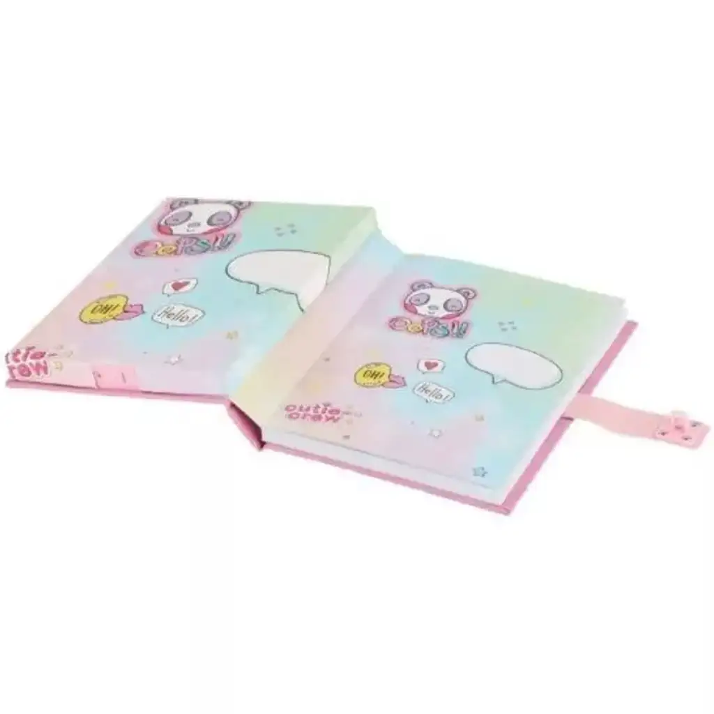 Canenco: Cutie Crew Panda-Tagebuch mit Zahlenschloss kép 2