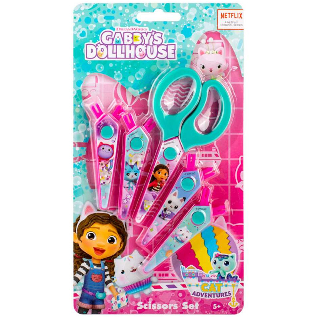 Canenco: Gabi Puppenhaus 5-teiliges Zickzack-Scheren-Set