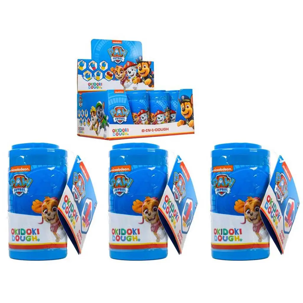 Canenco: Paw Patrol 6-in-1 Knetset mit Figuren in verschiedenen Varianten 1 Stück kép 2