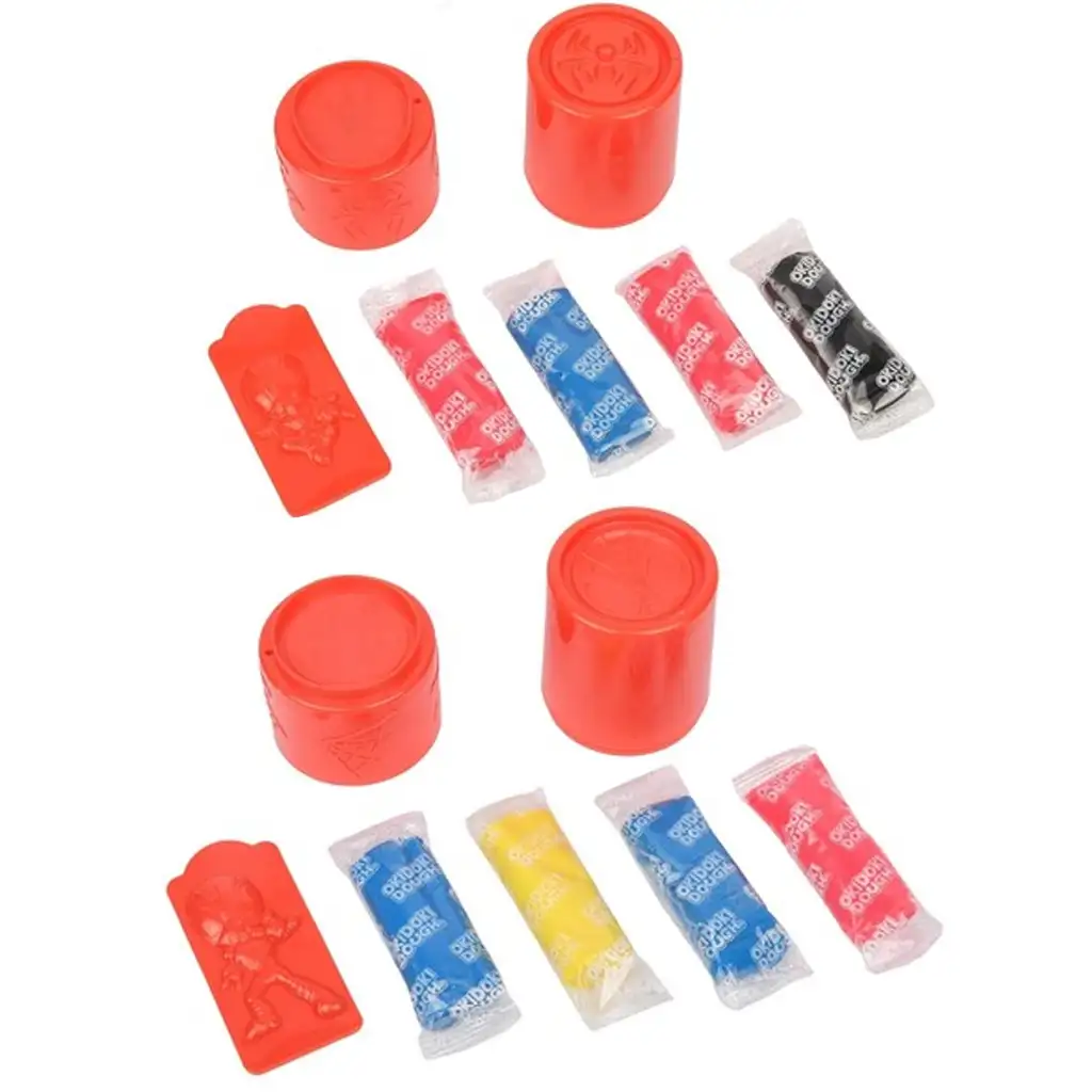 Canenco: Okidoki Dough Spinne und ihre wunderbaren Freunde Knetset in verschiedenen Varianten 1 Stück kép 2