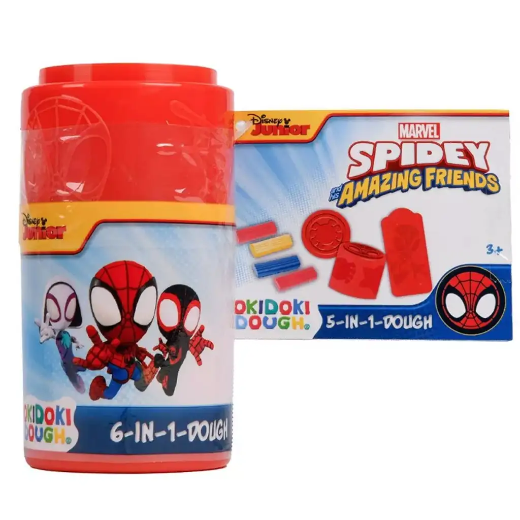 Canenco: Okidoki Dough Spinne und ihre wunderbaren Freunde Knetset in verschiedenen Varianten 1 Stück