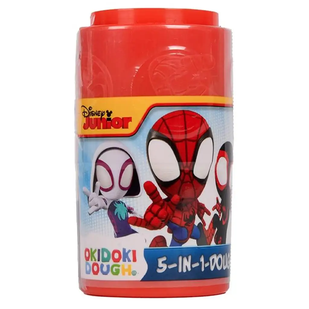 Canenco: Okidoki Dough Spidey und seine fantastischen Freunde 5-in-1 Knetset in verschiedenen Ausführungen 1 Stück