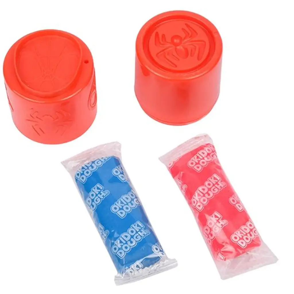 Canenco: Okidoki Dough Spidey und seine fantastischen Freunde 5-in-1 Knetset in verschiedenen Ausführungen 1 Stück kép 2