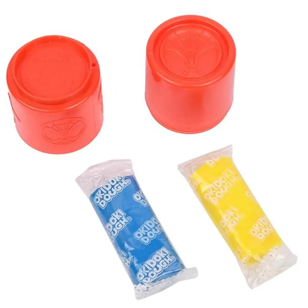 Canenco: Okidoki Dough Spidey und seine fantastischen Freunde 5-in-1 Knetset in verschiedenen Ausführungen 1 Stück kép 3