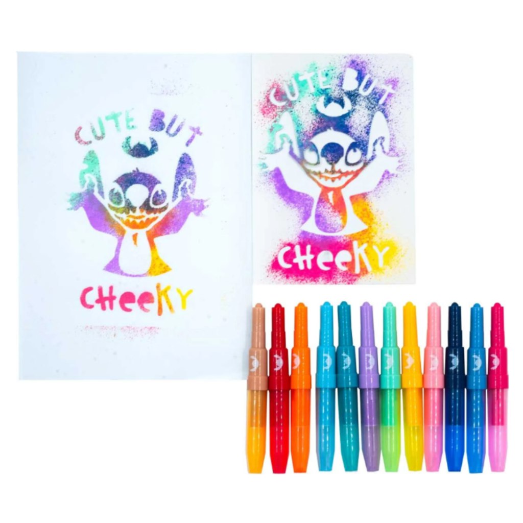 Canenco: Stitch Ausmalset mit Pustestift kép 2