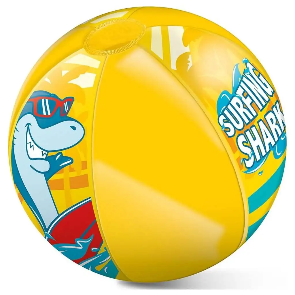Aufblasbarer Strandball mit Haifischmuster 50cm - Mondo Toys