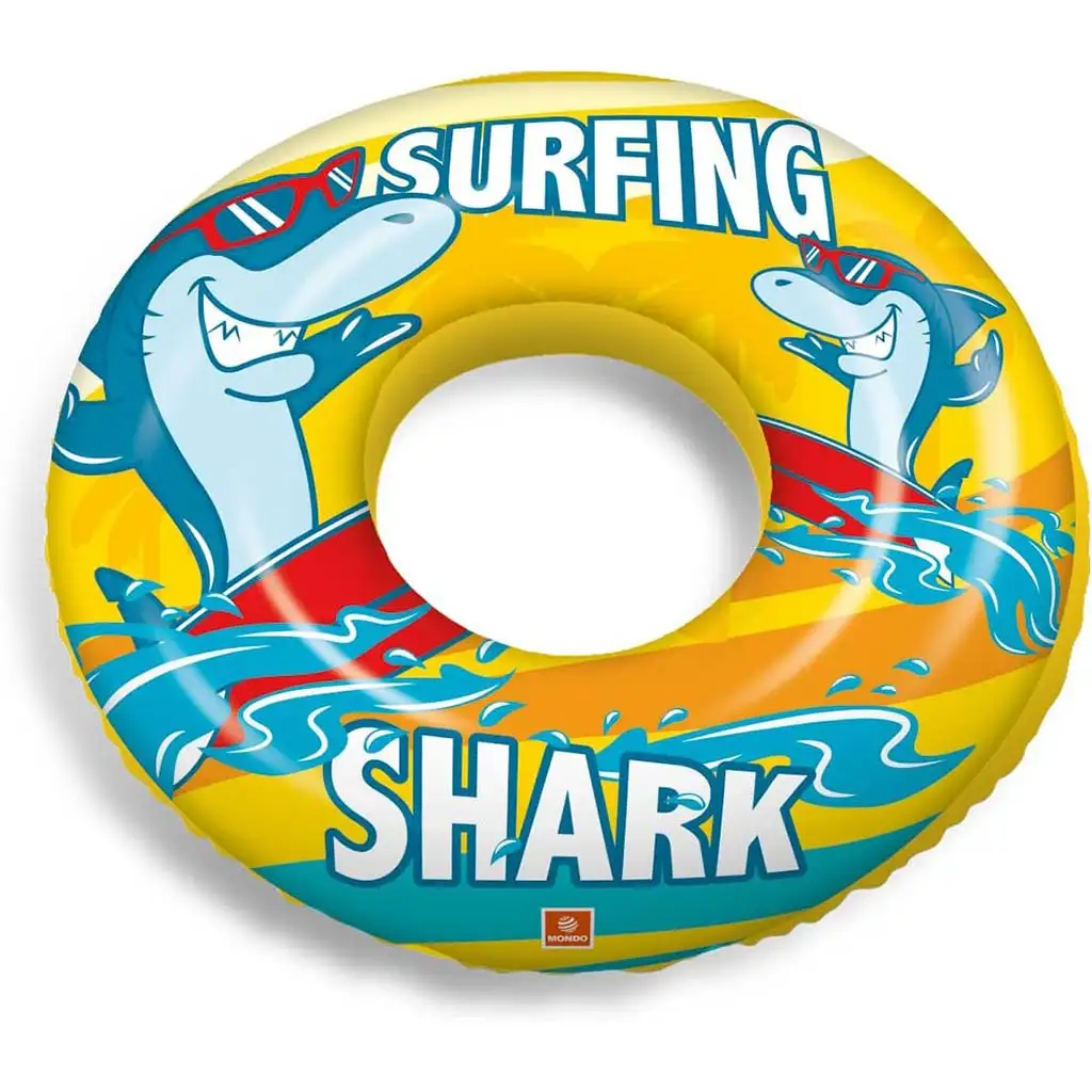 Aufblasbarer Schwimmring mit Haifischmuster 50cm - Mondo Toys