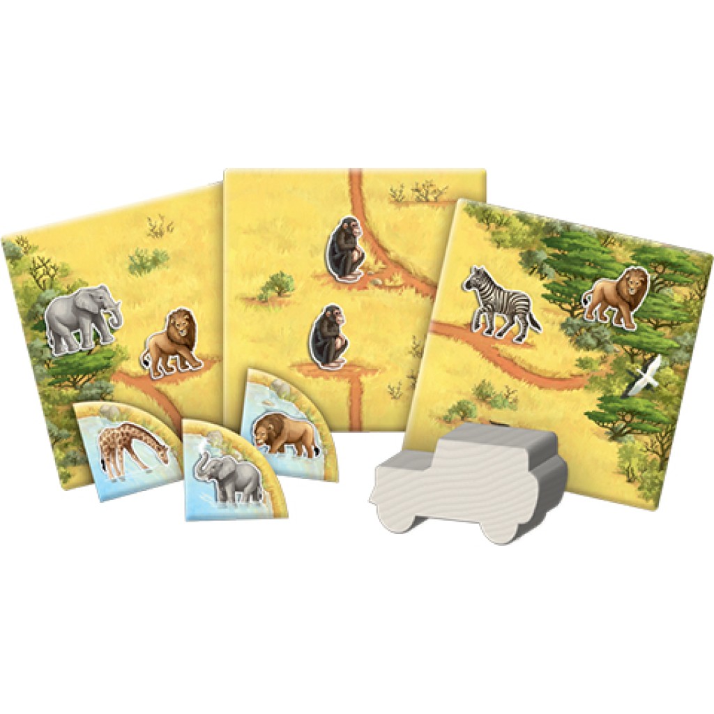 Carcassone Safari társasjáték - Piatnik kép 3