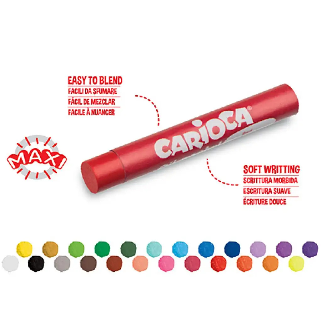Carioca: Maxi Ölkreide-Set 24 Stück kép 2