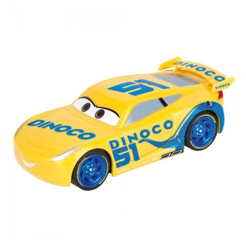 Carrera 1. First Verdák 3. Villám McQueen és Dinoco Cruz Ramirez elemes autópálya szett kép 4
