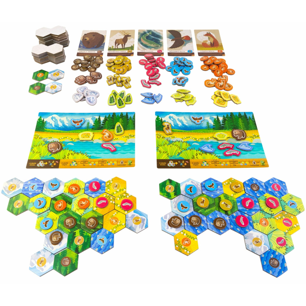 Cascadia Junior Brettspiel kép 2