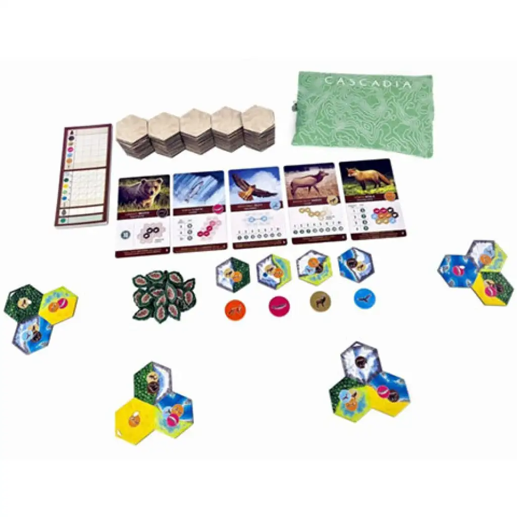 Cascadia Wildlife Brettspiel kép 4