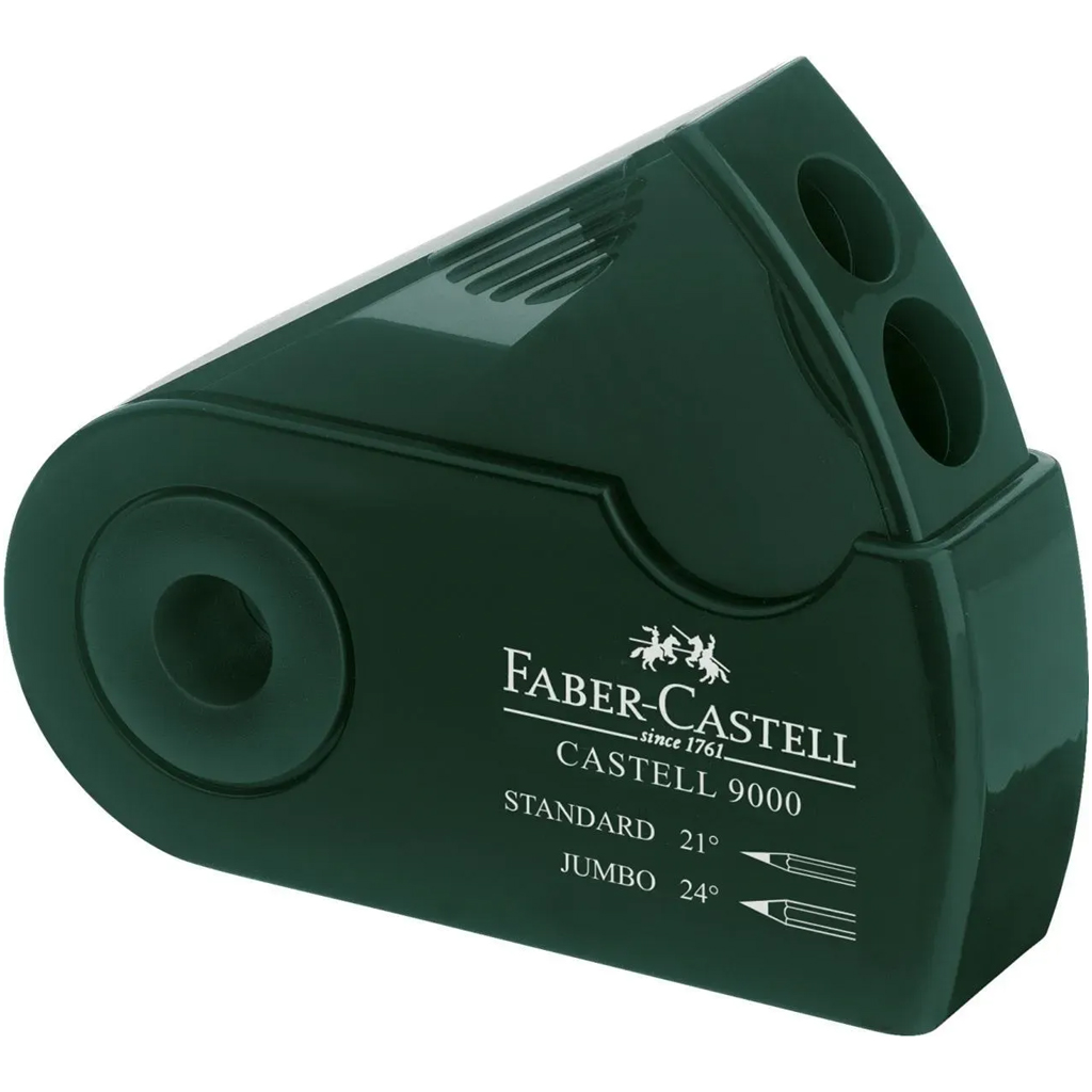 Faber-Castell: Castell 9000 grüner Doppelspitzer