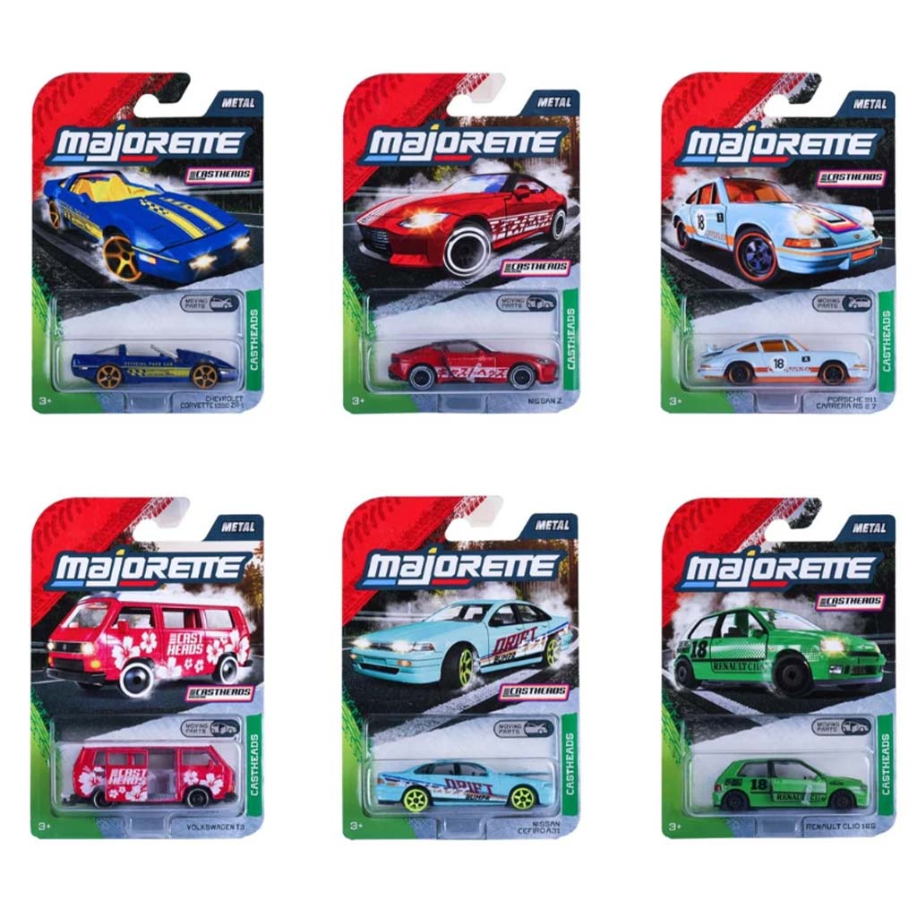 Majorette: CastHeads Premium Sammler-Spielzeugauto in verschiedenen Ausführungen – Simba Toys