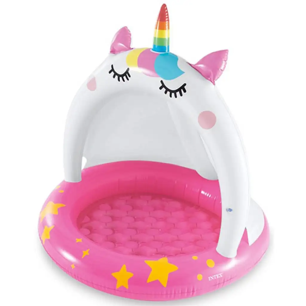 Caticorn felfújható bébimedence - Intex kép 1