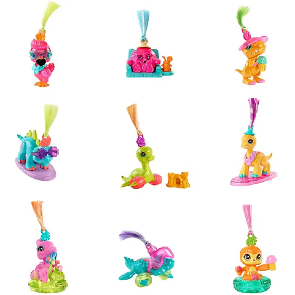 Cave Club: Überraschungsstrand-Dinosaurier im Kristall - Mattel kép 2