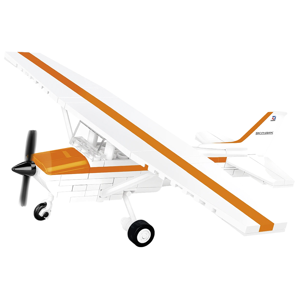 COBI: Cessna 172 Skyhawk Bausatz orange-weiß (26623) kép 2