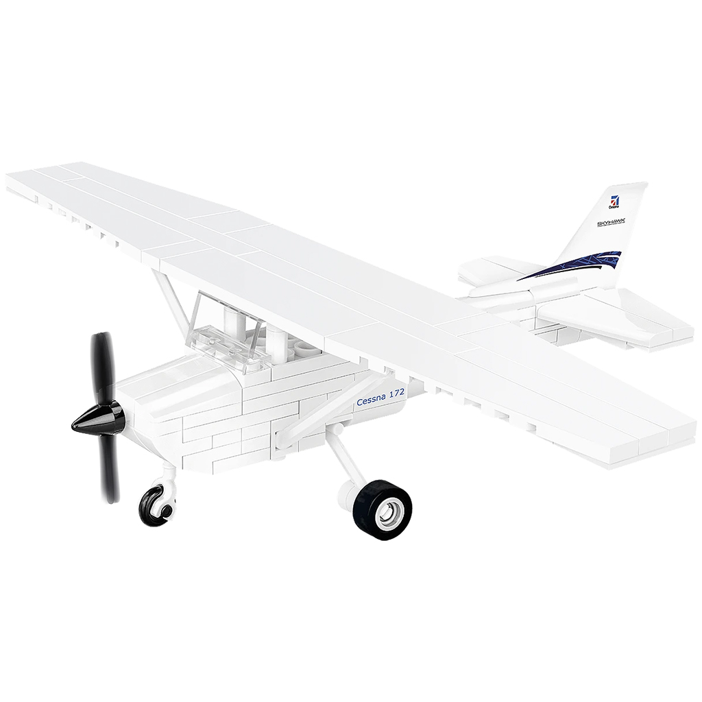 COBI: Cessna 172 Skyhawk weißes Konstruktionsspielzeug (26620) kép 2