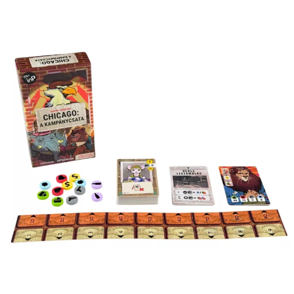 Chicago: Das Brettspiel "Die Kampagnen-Schlacht" kép 3