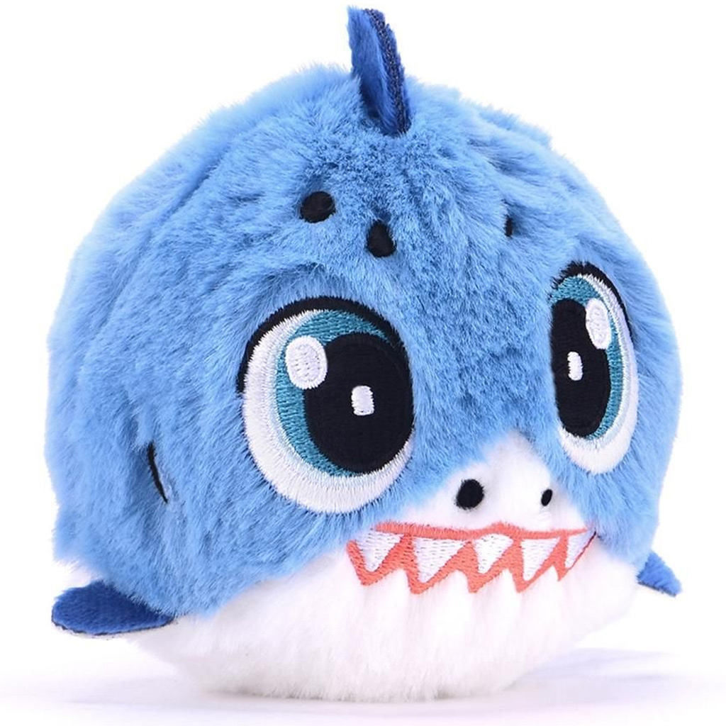 Bouncibles: Hüpfender Plüschball - Chompy, der blaue Hai kép 2