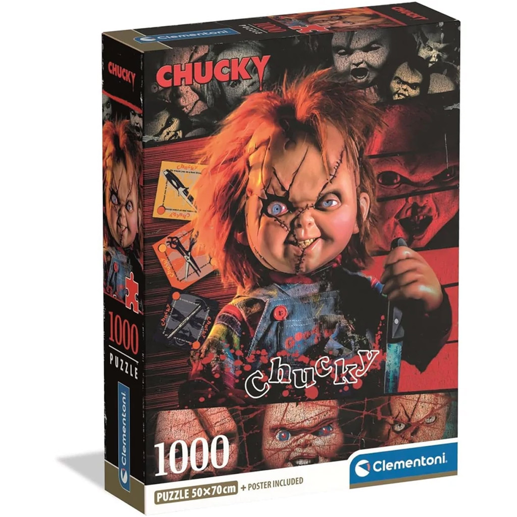 Chucky 1000-teiliges Puzzle - Clementoni