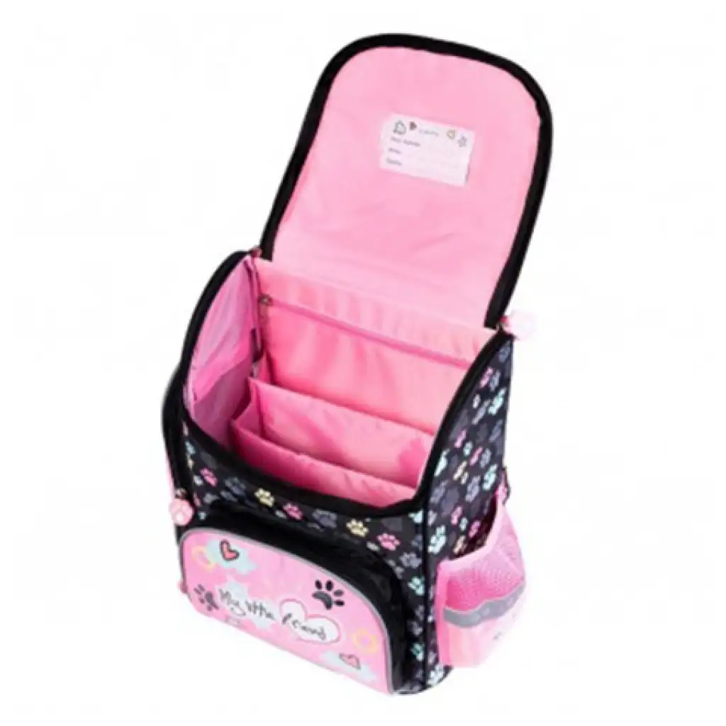 Mein kleiner Freund Niedliche Katzen rosa Schultasche 35,5x27,5x16cm kép 3