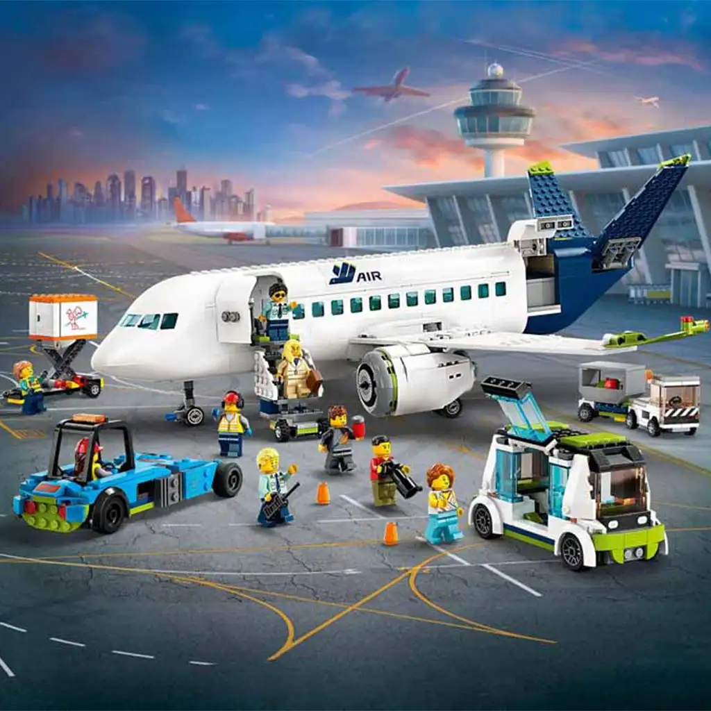 LEGO® City: Utasszállító repülőgép (60367) kép 10