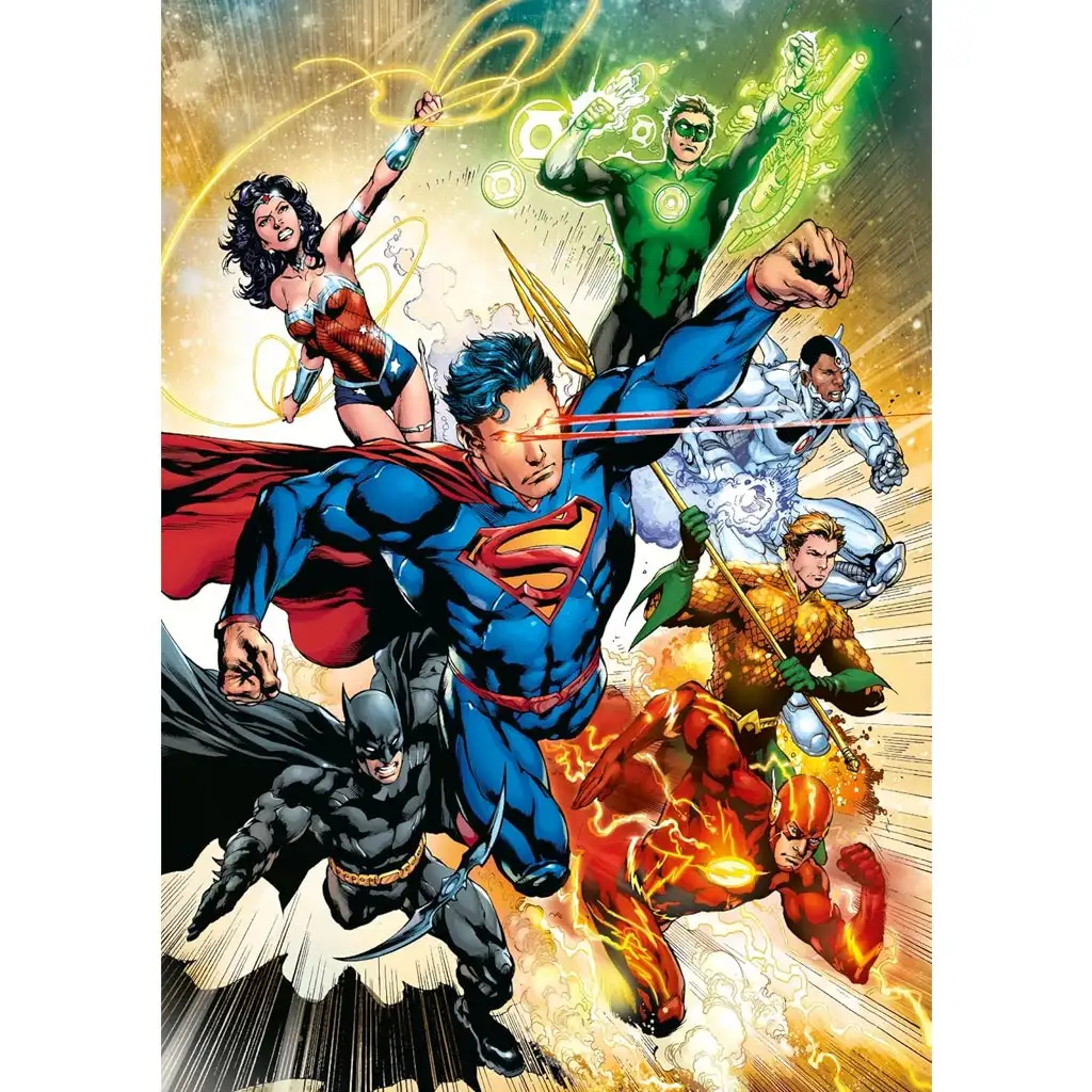 Hochwertige Sammlung - DC Comic 500-teiliges Puzzle - Clementoni kép 2