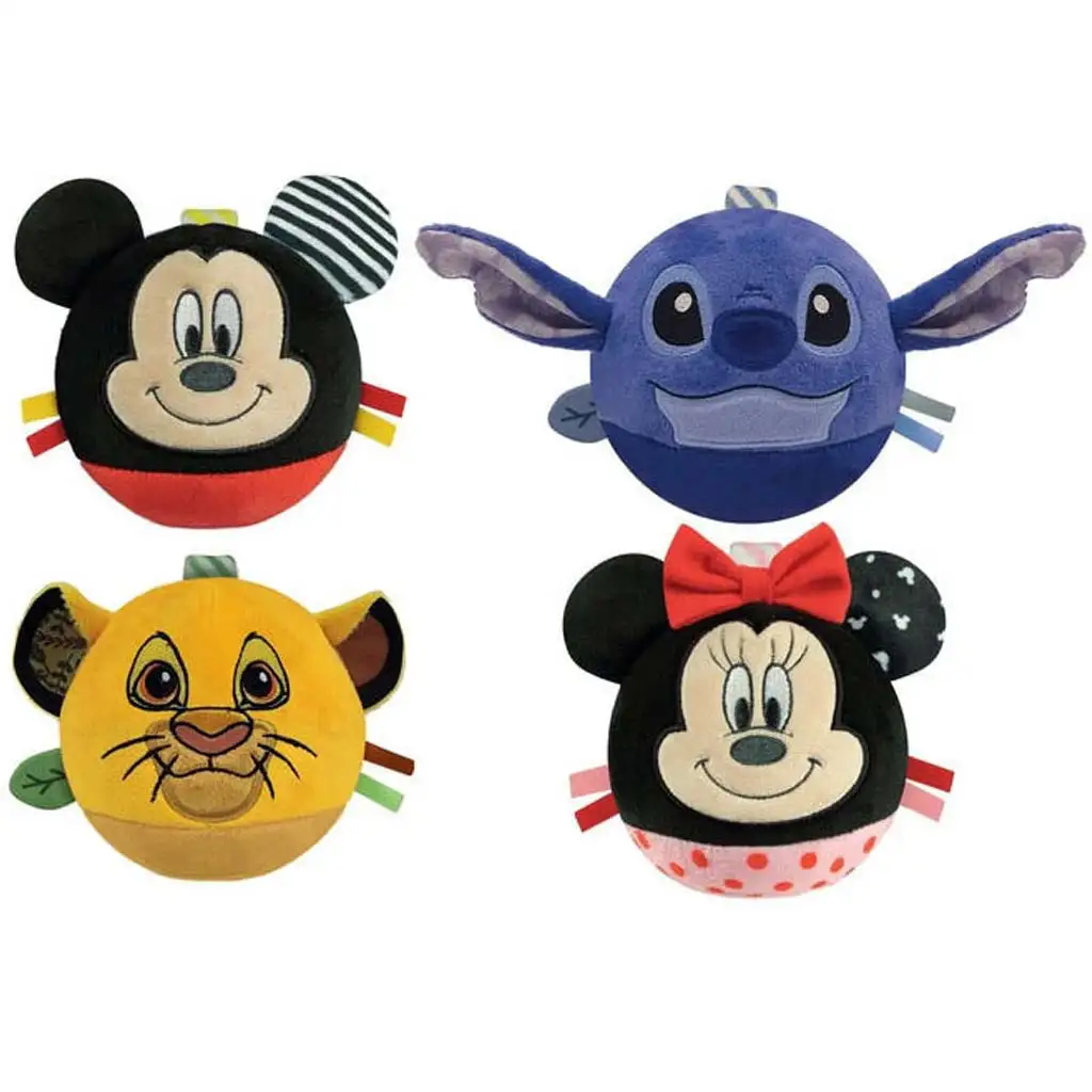 Clementoni Baby: Disney Baby weiche Plüschballfiguren in vier verschiedenen Varianten 1 Stück kép 2