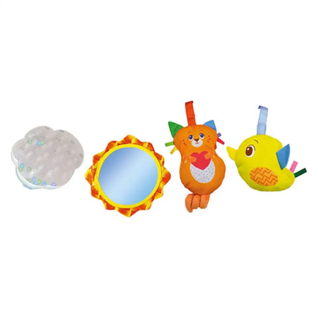 Entdecke! Tier-Spielmatte mit Zubehör 61x82cm - Clementoni Baby kép 5