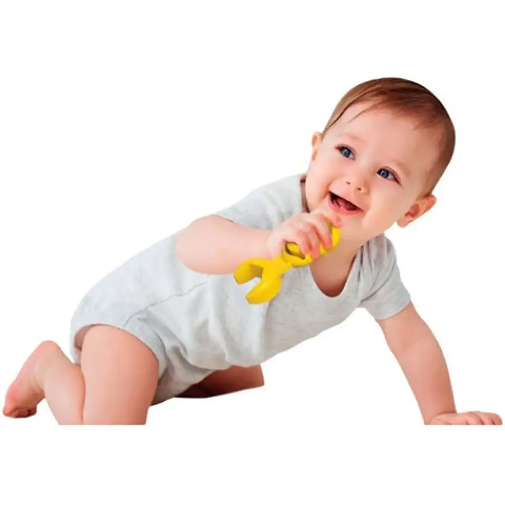 2-in-1 Werkbank und Werkzeugkiste mit Werkzeugen - Clementoni Baby kép 4