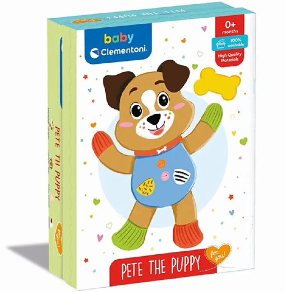 Pete a plüss kutyus - Clementoni baby kép 1