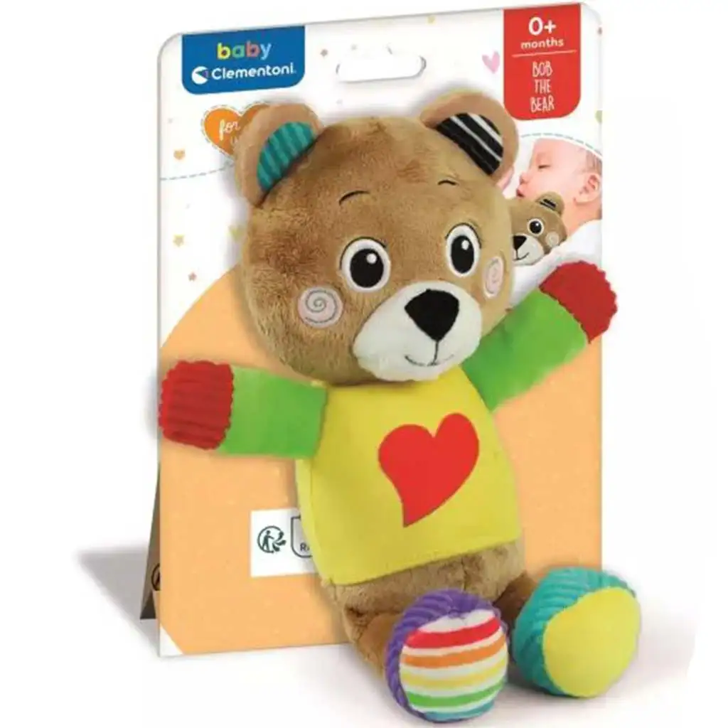 Clementoni Baby: Bob der Bären-Plüschfigur