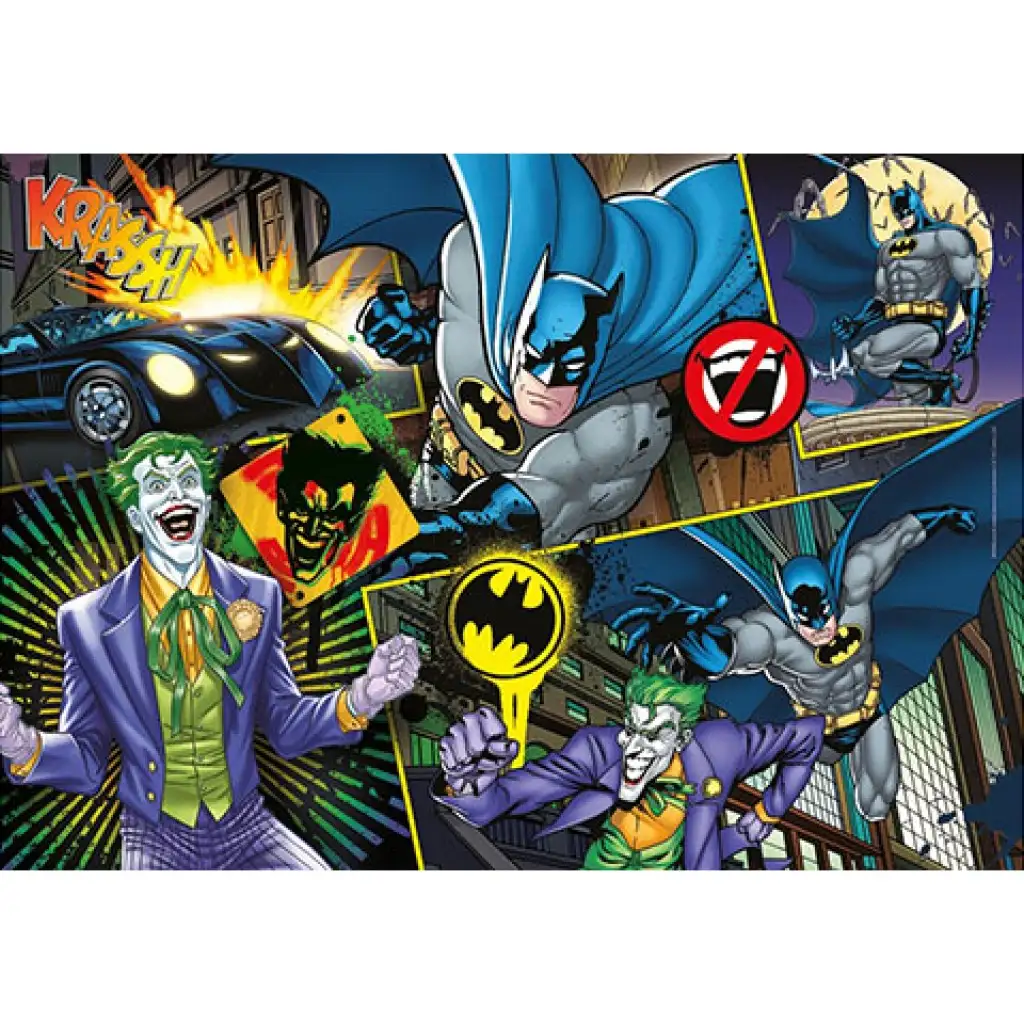 Batman Supercolor Puzzle 104 Teile - Clementoni kép 2