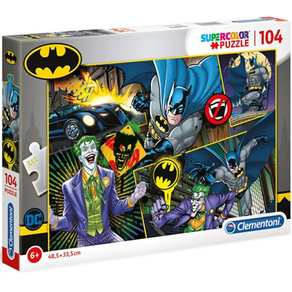 Batman Supercolor Puzzle 104 Teile - Clementoni