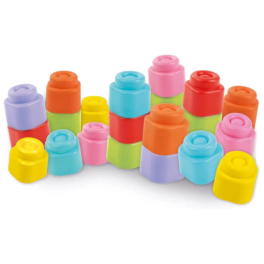 Clemmy 10-teiliges weiches Baustein-Set - Clementoni kép 2