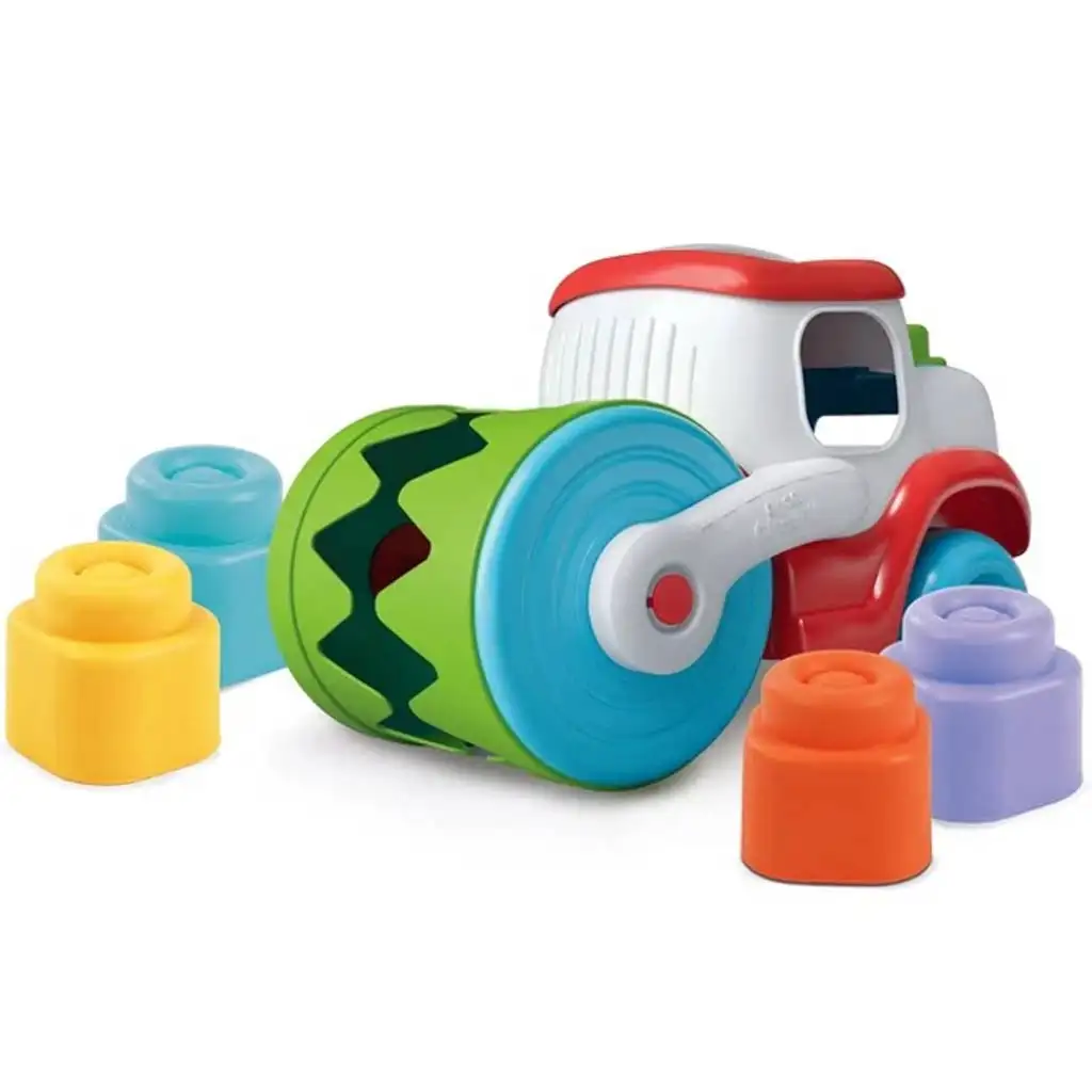 Clemmy: Walze mit Sensoren - Arbeitsfahrzeug - Clementoni kép 2