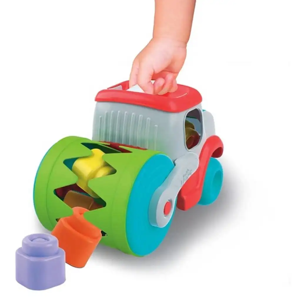 Clemmy: Walze mit Sensoren - Arbeitsfahrzeug - Clementoni kép 3