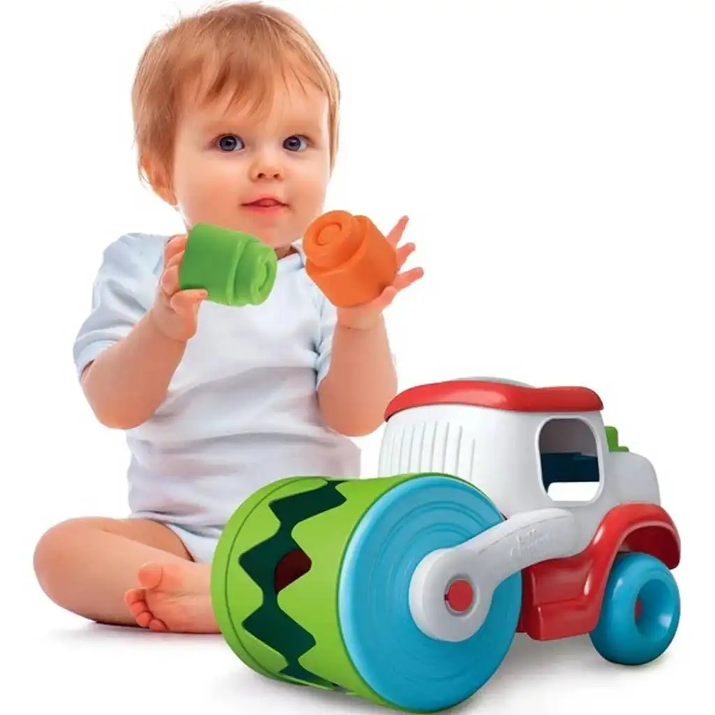 Clemmy: Walze mit Sensoren - Arbeitsfahrzeug - Clementoni kép 4