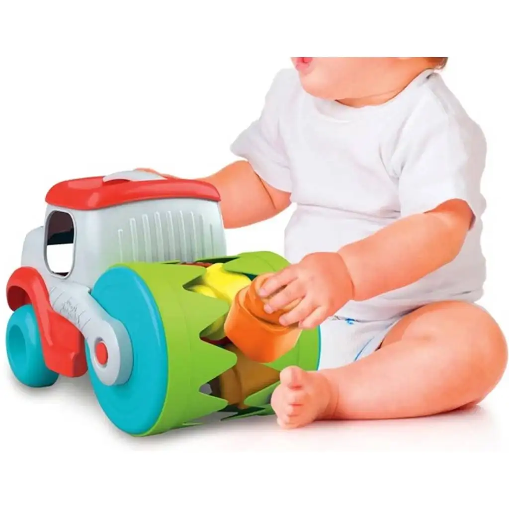 Clemmy: Walze mit Sensoren - Arbeitsfahrzeug - Clementoni kép 5