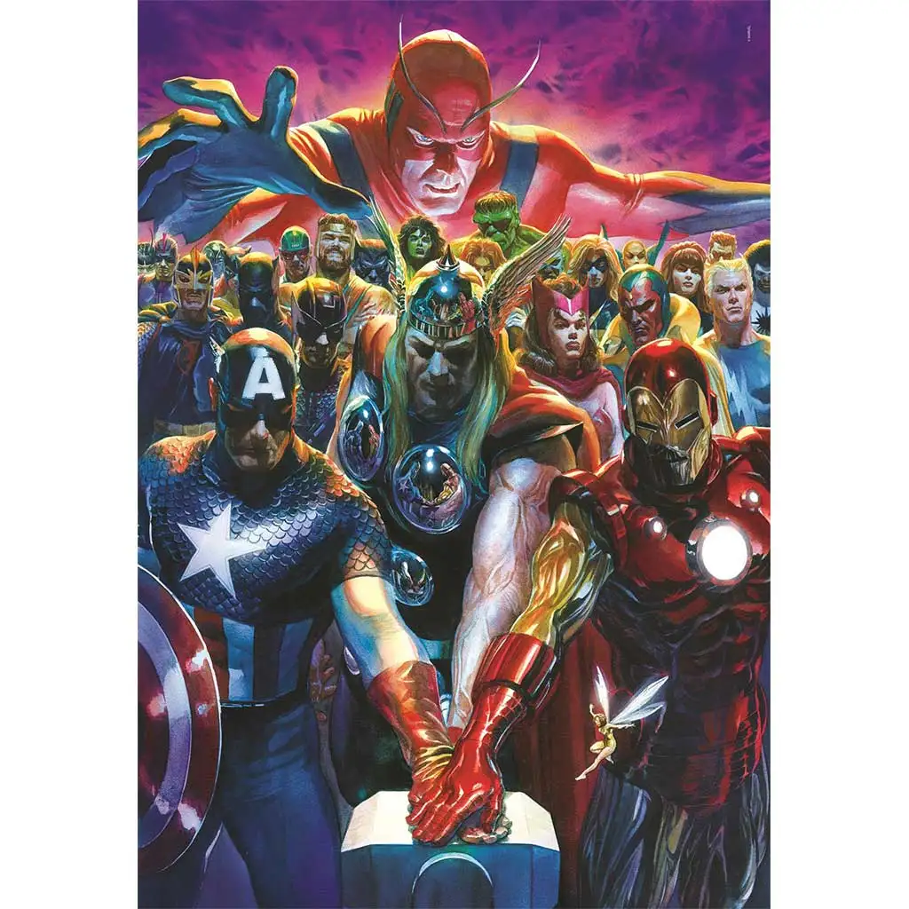 Marvel: Die Rächer 1000-teilige Compact-Puzzle 50x70cm - Clementoni kép 2