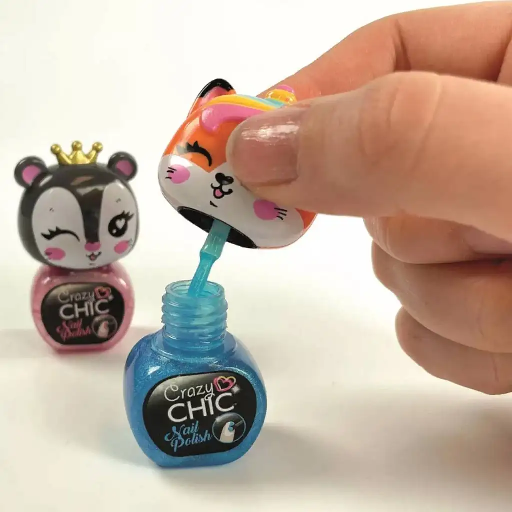 Crazy Chic: Nagellack-Set mit Tierköpfen - Clementoni kép 3