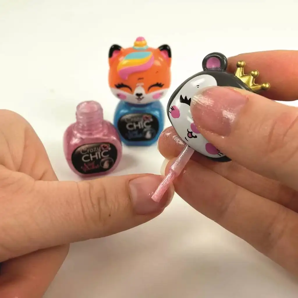 Crazy Chic: Nagellack-Set mit Tierköpfen - Clementoni kép 4