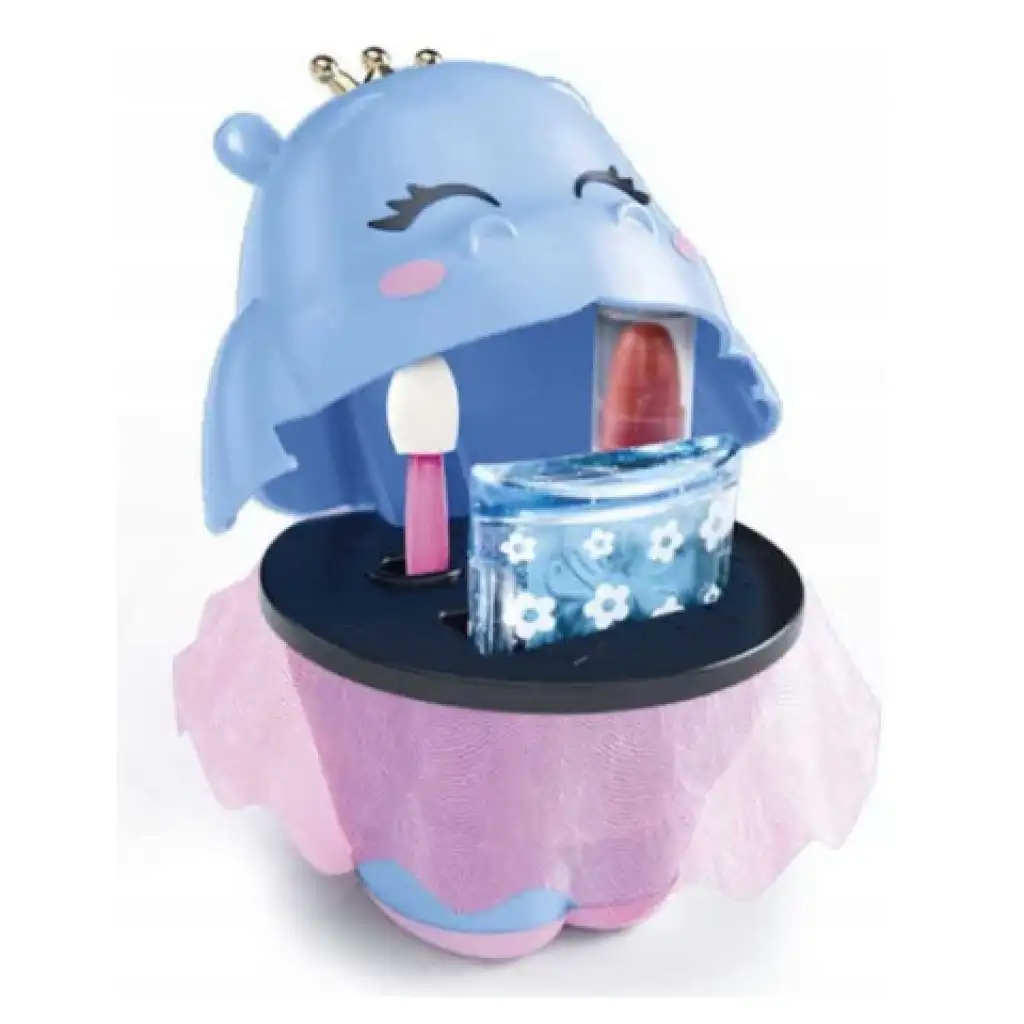 Crazy Chic Ballerina Collection: Ballerina Nilpferd Schminkset im Aufbewahrungsbehälter - Clementoni kép 2