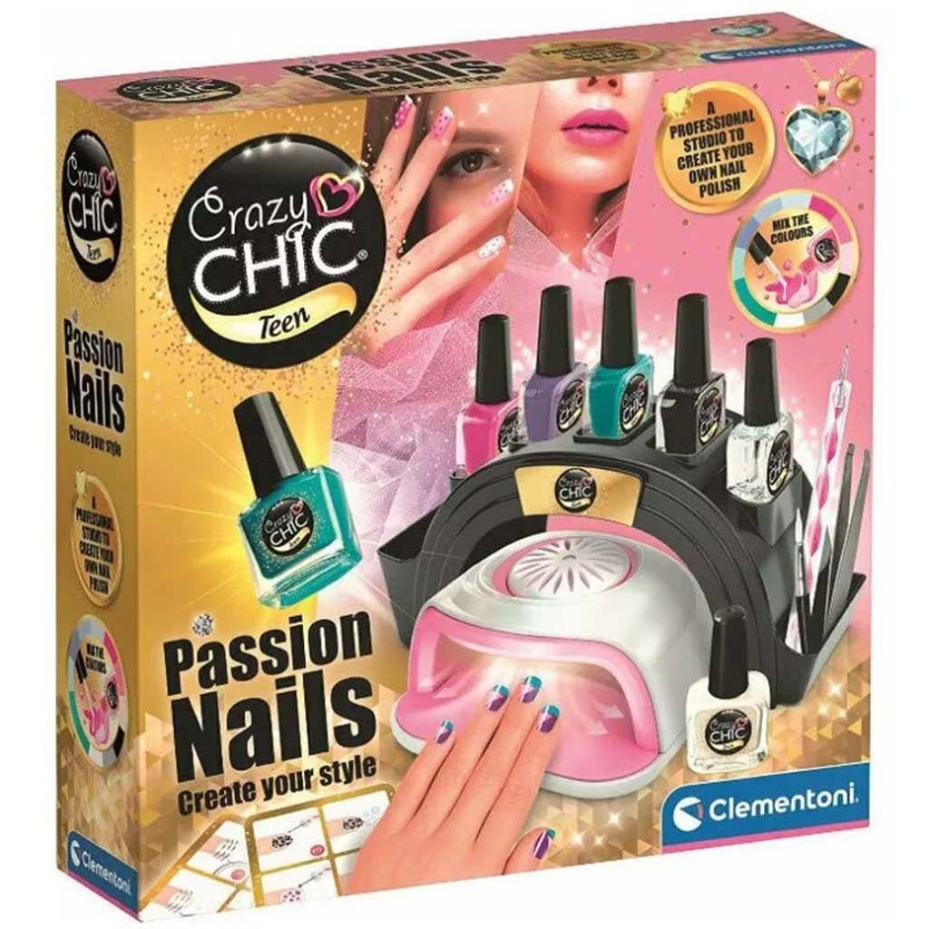 Crazy Chic: Nail Passion manikűr stúdió - Clementoni kép 1