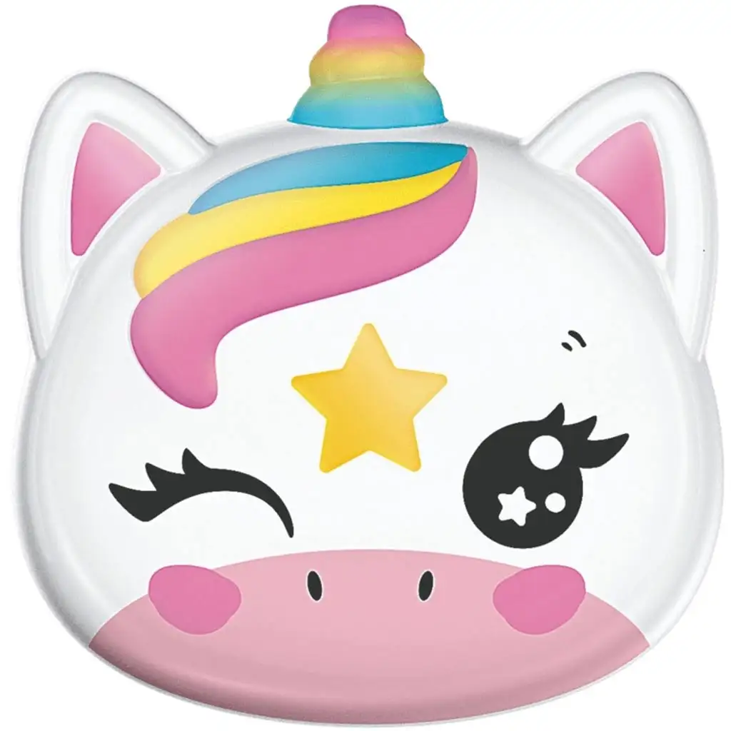 Crazy Chic: Lidschatten und Applikator in Einhorn-förmiger Aufbewahrung - Clementoni kép 2