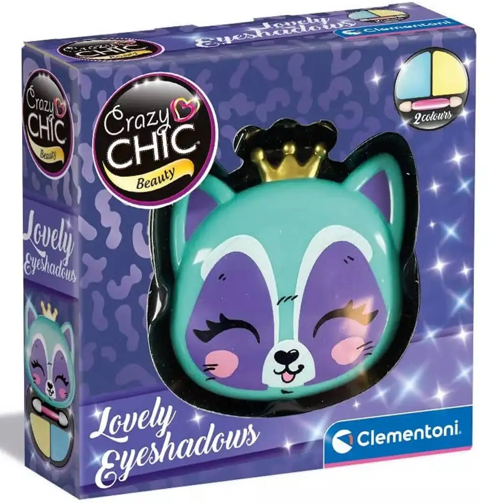 Crazy Chic: Lidschatten in fuchsförmiger Aufbewahrung - Clementoni