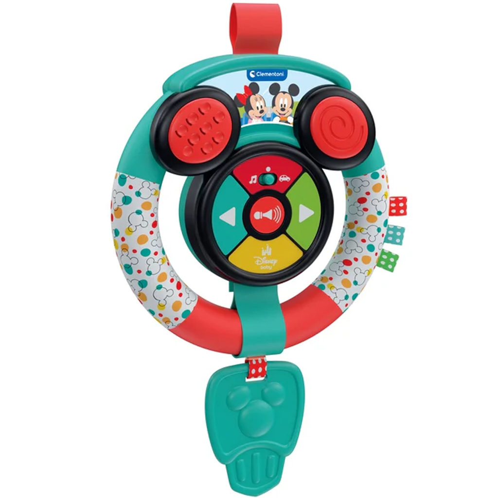 Disney Baby: Weiches interaktives Lenkrad – Clementoni kép 2
