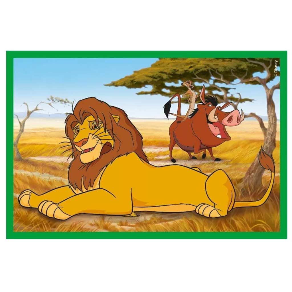 Disney+Klassiker+Würfelpuzzle+6-teilig+-+Clementoni kép 3